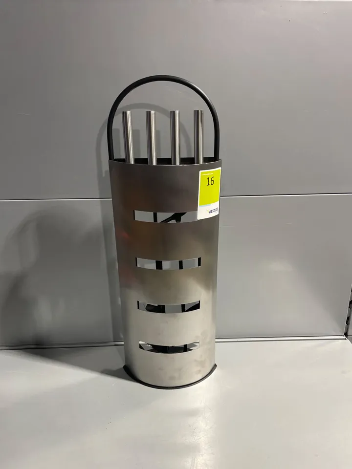 Kaminbesteck mit Standhalter